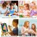 CEUHROG 6 Pack DIY Kids Paint-by-Number Kit | Easy Acrylic & Watercolor Painting Set for Beginners | Creative Arts & Crafts for Children - Buy Online on GoSupps.com