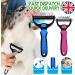 EMK Sports Professional Pet Dog Cat Comb Brush Grooming Undercoat Rake Comb Dematting Tool (BIG BLUE) - Buy Online on GoSupps.com