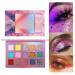 Highly Pigmented Eye Makeup Palette | 15 Colors Shimmer Kit for Eye Makeup Bright Creme Metal Sparkle Travel Eyeshadow Pallet for Women Girls Hersil