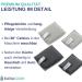 Elexaclean Flush Sponge Pot Cleaner Set 3 Washable Microfiber Sponges (12x10 cm Dark Gray) Large Version for Reuse - Buy Online on GoSupps.com