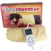 Chattanooga TheraTherm Digital Moist Heating Pad for Temporary Pain Relief  Standard Size 14 x 27  with a Lumintrail Drawstring Bag
