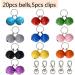 Falltail 20 Pack Pet Cat Bells for Collar - Loud Charm Pendants for Dogs & Cats - Collar Accessories - Buy Online on GoSupps.com