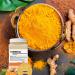 Professional Jelly Mask for Facials - Hydrating Rubber Face Mask for Blackheads Removal | Natural Gel SkinCare (Turmeric) - 23 Fl Oz - Buy Online on GoSupps.com