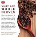 Whole Cloves Bulk 400g Bag (14oz) - Great for Foods Tea Pomander Balls and even Potpourri - by Spicy World - Buy Online on GoSupps.com