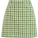 Winter Ladies Skirt | Adjustable Lace Trim Ruffle Mini Skirt | Green Petticoat Extension for Women - Buy Online on GoSupps.com