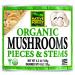 Native Forest Organic Mushrooms, 6.5 Ounce (Pack of 12) White