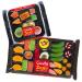 Look-O-Look Candy Sushi & Mini Sushi Assortiment de bonbons g lifi s en guimauve et confiseries en forme de maki et nigiri Cadeau original pour f tes anniversaires et soir es th me asiatique