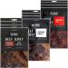 The Meat Makers - Original Smoky |Teriyaki |Hot Beef Jerky Snack Mix 300g (12x25g) - dried beef beef jerky dry meat dry meat for people 1. mix