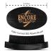 Encore Barber 360 Wave Brush - Medium Boar Bristle | Curved Palm for Men's Hair - Black - Buy Online on GoSupps.com