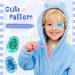 100 Pcs Adhesive Eye Patches for Kids - 20 Styles Light Blocking Cotton Bandages for Boys | Breathable & Comfort | Bulk Toddler Eye Patch - Buy Online on GoSupps.com