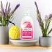 Buy Invigorating Rosewater Hand Soap 16 Oz - Moisturizing & Eco-Friendly Bundle with Bath Sponge | Vitamin E & B5 | Non-Toxic | Pack of 4 - Buy Online on GoSupps.com
