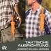 Odenwolf W-Sovcatcher Large D2 Steel Hunting Knife | Fixed Double-Edged Survival Knife with TPE Handle | Full Tang Outdoor Gear - Orange & Silver - Buy Online on GoSupps.com