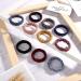 60 Seamless Cotton Hair Ties Ponytail Holders for Women/Girls - Elastic, No Crease, Lightweight - 4 Styles (Mixed Color) - 60 Count - Buy Online on GoSupps.com