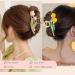 6 Pcs Large Metal Flower, Tulip, Strawberry & Butterfly Hair Claw Clips - Strong Hold Clamps for Long, Thick, Thin, Curly Hair - Fashion Accessories for Women and Girls - Buy Online on GoSupps.com