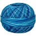 Handy Hands Lizbeth Egyptian Cotton Crochet  Tatting  Knitting Thread Lace Size 20 (25 Grams 210 Yards)   HH20149  Peacock Blues