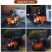Statue De Citrouille - D corations De Citrouille D'Halloween Pour Porche | Lumineux Jack Lanterns D cor Citrouille Lumi res Illuminer Citrouilles Thanksgiving Citrouille Lanterne D cor - Buy Online on GoSupps.com