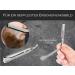 Soling Razor Set for Men - German-Made Beard Care Knife with Changeable Blades | Perfect Wet Shave - Silver - Buy Online on GoSupps.com