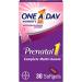 One-A-Day Prenatal 1 with DHA & Folic Acid Softgels 30 ea (Pack of 4)