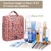 Leopard Travel Hanging Toiletry Bag for Women - Medium Size Makeup Organizer - Buy Online on GoSupps.com
