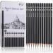 GETHPEN Sketch Pencils for Drawing,12 Pack, Drawing Pencils, Art Pencils, Graphite Pencils, Graphite Pencils for Drawing, Art Pencils for Drawing and Shading, Shading Pencils for Sketching
