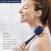 PMD Clean Body - Smart Waterproof Cleaning Device with Silicone Brush & Attachments | SonicGlow Vibration for Cleansing Peeling & Massaging - Navy - Buy Online on GoSupps.com