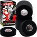 Athletic Tape Black Extremely Strong: 3 Rolls + 1 Finger Tape. Easy to Apply & No Sticky Residue. Black Sports Tape for Boxing Football or Climbing. Enhance Wrist Ankle & Hand Protection Now 3+1 Set