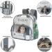 Clear Stadium Approved Mini Backpack 12x12x6 - Heavy Duty PVC Plastic Transparent Bag for Festival, Games, Travel - Gray - Buy Online on GoSupps.com