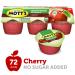 Mott's No Sugar Added Cherry Applesauce 3.9 oz Cups - Pack of 72 | Bulk Cherry 3.9 Ounce Cups - Buy Online on GoSupps.com