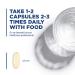 Ultra Pure Fish Oil 700mg with Lemon - 120 Softgel Capsules | Vital Nutrients - Buy Online on GoSupps.com