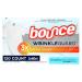 Bounce WrinkleGuard Mega Dryer Sheets, Fabric Softener and Wrinkle Releaser Sheets, Unscented, 120 Count (Pack of 2, 60 Count Each)