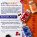 Vitamatic Sugar-Free Kids 1mg Melatonin Gummies - Pineapple & passionfruit Flavored - 90 Gummies - Buy Online on GoSupps.com