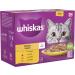 whiskas Wet Cat Food Pouches - Pack of 12 - 3 Oz. - Mixed Selection - Buy Online on GoSupps.com