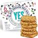 Yes Bar Snack Bar Black Sesame Sea Salt 6 Bars 1.4 oz Each