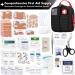 EVERLIT Upgraded Survival First Aid Kit - 1000D Nylon Tactical EMT Pouch for Outdoor Activities, Camping, Hunting, Hiking, Emergency Preparedness - Black - Buy Online on GoSupps.com