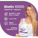 Swedish Nutra Biotin 10000 UG liquid supplement 500 ml pack 33 days supply plus vitamin C for healthy hair skin and nails vegan and gluten free 100 natural Liquid Biot - Buy Online on GoSupps.com
