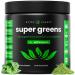 NutraChamps Super Greens Powder Premium Superfood | 20+ Organic Green Veggie Whole Foods | Wheat Grass Spirulina Chlorella | Antioxidant Digestive Enzyme & Probiotic Blends (9.0 Oz Unflavored) 9 Ounce (Pack of 1)