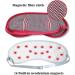 JDKD Magnetic Tourmaline Eye Mask for Sleeping - Relief from Visual Fatigue - Velvet Magnet Massage - Adjustable Straps - 2PCS - Buy Online on GoSupps.com