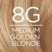 L'Oreal Paris Excellence Creme 8G Medium Golden Blonde Hair Color - Gray Coverage, Triple Care Formula - 1 Count - Buy Online on GoSupps.com