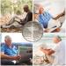 Magnifying Glass 5X Desktop Handheld Super High Clarity for Seniors Low Vision Books Pages Magazines Newspapers Maps Magnifier - Buy Online on GoSupps.com