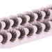 False Eyelashes Fluffy Mink Lashes Natural Wispy Medium Volume Eye Lashes 16MM C Curl Strip Lashes Extensions 8 Pairs Pack by Yawamica C Curl-16MM