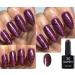 Bluesky GEL NAIL POLISH Mulled Wine A Burgundy Plum Colour with Silver Glitter CS029 Nail UV LED Soak Off 10ml CHRISTMAS COLOR