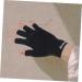 Sosoport 1 Pair touch screen mittens summer beach Dryer fingerless Miss gloves touchscreen gloves UV hand protection gloves for nails fabric protection UV gloves for gel nails 19.5x8cm Black - Buy Online on GoSupps.com