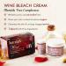 Nutriglow Wine Bleach Cream with Grape Extracts for Blemish Free Fair Complexion Tan Remove Glowing Skin 43Gm - Buy Online on GoSupps.com