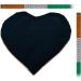 Cherry Stone Heart Pillow 30x25cm - Black Heat Cushion & Grain Pillow - Perfect Charming Gift - Buy Online on GoSupps.com