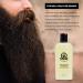 Beard Wash and Conditioner for Men - Natural Peppermint 2-in-1 Shampoo 4oz | Soft Stronger Beard & Improved Hair Growth - Buy Online on GoSupps.com