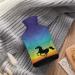 Buy Black Horse Hot Water Bottle with Plush Cover - Hand Warmer for Adults & Children (26.5x15.3cm) | International Shipping Available - Buy Online on GoSupps.com