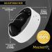 Magnetrx Ultra Strong Sport Magnetic Bracelet - Waterproof Silicone for Pain Relief Energy & Balance - Unisex White X-Large - Buy Online on GoSupps.com
