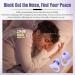 Buy Hearprotek Ear Plugs for Sleeping - 2 Pairs Reusable Soft Ear Protection for Noise Reduction & Tinnitus Relief - Ideal for Sleep Snoring Study Travel - Violet - Buy Online on GoSupps.com
