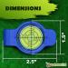 CornStars Cornhole Level - Instant & Accurate Measurements for All Boards & Sets - Improve Your Outdoor Game - Throw Bags Straight - Indoor/Outdoor Blue - Buy Online on GoSupps.com