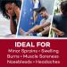 Dealmed Instant Cold Pack - Pack of 3 | 4 x 5 Disposable Cold Packs for Injuries, Swelling, Sprains, Muscle Soreness and More | No Refrigeration Needed | Single Squeeze Activation - Buy Online on GoSupps.com